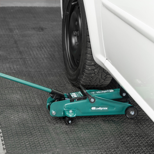 Домкрат гидравлический подкатной, 2 т, 127-330 мм Сибртех по ценам производителя в Санкт-Петербурге с доставкой по всей России