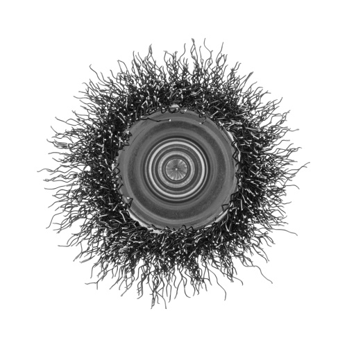 Щетка для дрели, 50 мм, Чашка, со шпилькой, нержавеющая витая проволока Denzel по ценам производителя в Санкт-Петербурге с доставкой по всей России