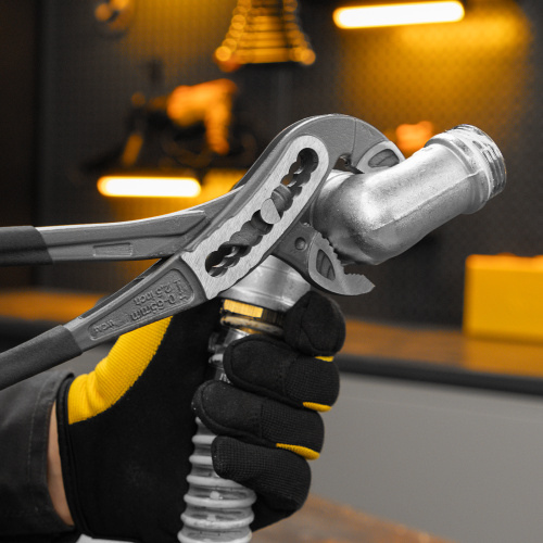 Клещи переставные, обливные рукоятки, 300 мм Denzel купить в Москве с доставкой по всей России | ProtosMarket.ru