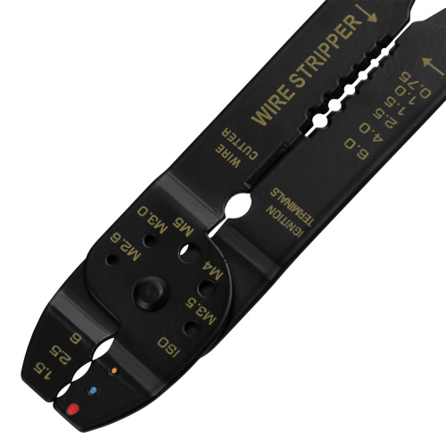 Щипцы, 210 мм, для зачистки электропроводов и обжима контактных кле мм, 1.5-6.5 мм Sparta по ценам производителя в Санкт-Петербурге с доставкой по всей России