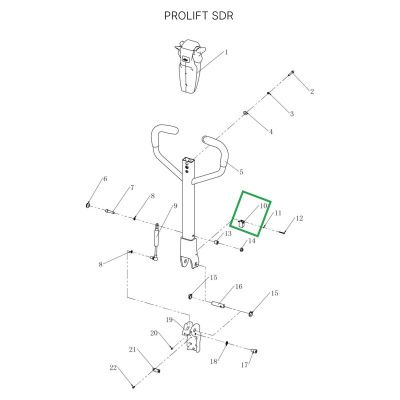 Датчик положения ручки для штабелеров SDR 1-1,2 т, SDR1635, для тележек SD15 купить в Москве с доставкой по всей России | ProtosMarket.ru