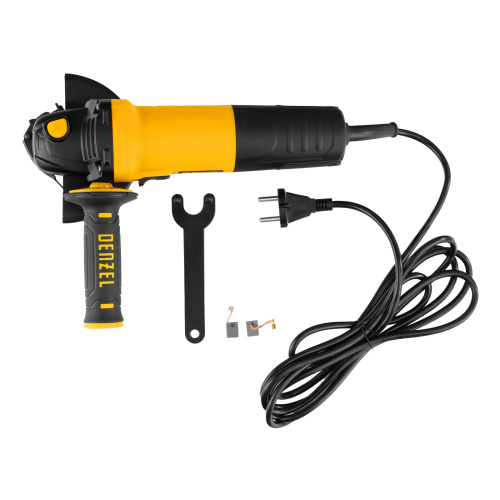 Машина шлифовальная угловая AG125-1100, 1100 Вт, 125 мм, 3000-11000 об/мин Denzel купить в Москве с доставкой по всей России | ProtosMarket.ru