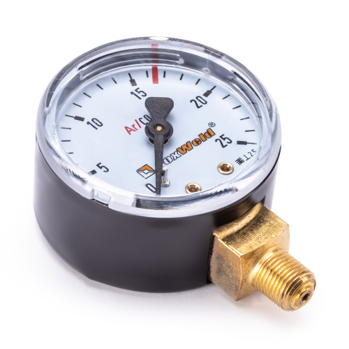 FoxWeld Манометр для регулятора WR550 mini (аргон/углекислота) ВД (пр-во FoxWeld/КНР) по ценам производителя в Санкт-Петербурге с доставкой по всей России