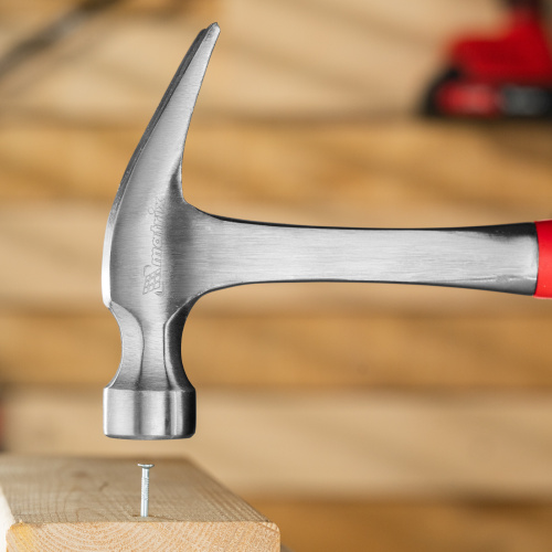 Молоток-гвоздодер, 570 г, цельнометаллический, двухкомпонентная рукоятка Matrix купить в Москве с доставкой по всей России | ProtosMarket.ru