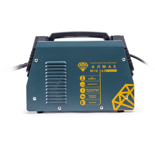 Сварочный полуавтомат Алмаз MIG 160 SYNERGY купить в Москве с доставкой по всей России | ProtosMarket.ru