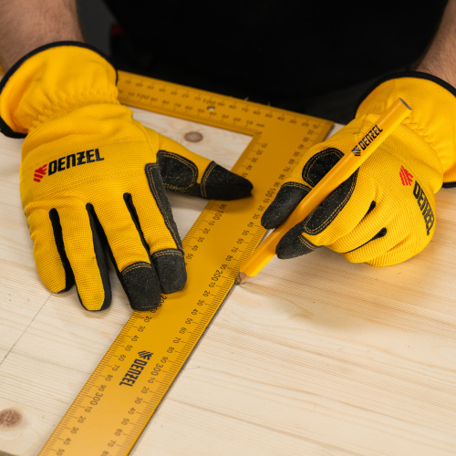 Угольник стальной, 400 х 600 мм Denzel по ценам производителя в Санкт-Петербурге с доставкой по всей России