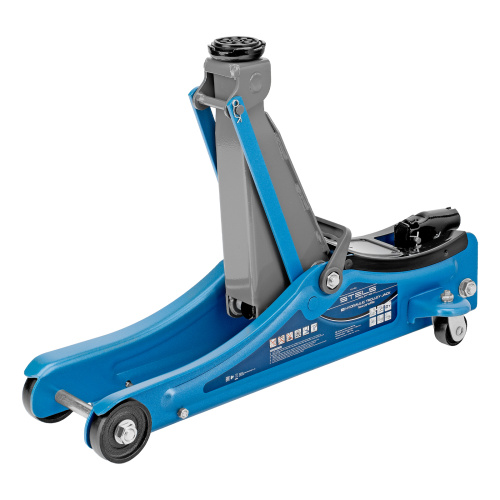Домкрат гидравлический подкатной в пластиковом кейсе, 2 т, Low Profile, 80-380 мм Stels по ценам производителя в Санкт-Петербурге с доставкой по всей России