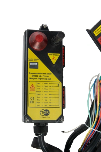 Комплект радиоуправления TOR F21-2D (380В, 2 кнопки, двухскоростной) по ценам производителя в Санкт-Петербурге с доставкой по всей России