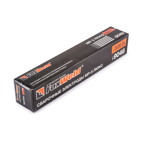 Электроды МР-3 ЛЮКС (д.3.0мм, 5.0кг) FoxWeld по ценам производителя в Санкт-Петербурге с доставкой по всей России