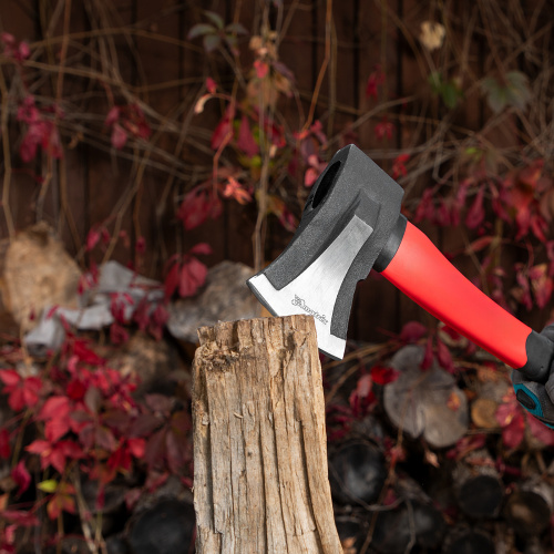 Топор-колун optimalс клиновидным полотном 1000 г, фибергласовое двухкомпонентное топорище 400 мм Matrix купить в Москве с доставкой по всей России | ProtosMarket.ru