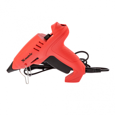 Клеевой пистолет 11 мм, подставка, кейс, 20 (160) Вт, 16 г/мин, регулятор 150-200° Matrix купить в Москве с доставкой по всей России | ProtosMarket.ru