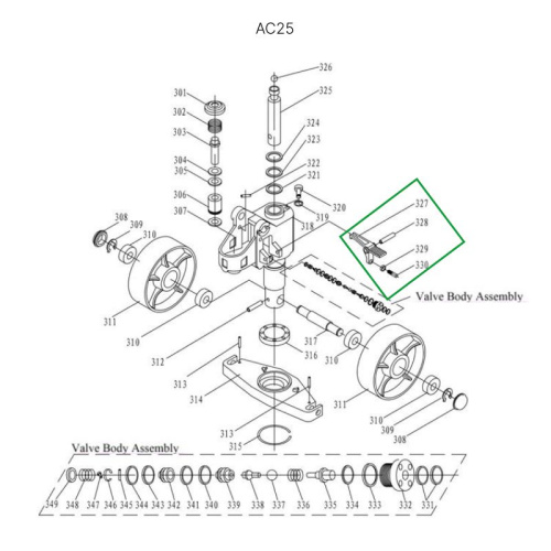 Коромысло спуска для гидравлических тележек AC25 по ценам производителя в Санкт-Петербурге с доставкой по всей России