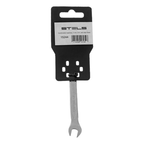 Ключ комбинированный, 7 мм, CrV, антислип Stels по ценам производителя в Санкт-Петербурге с доставкой по всей России