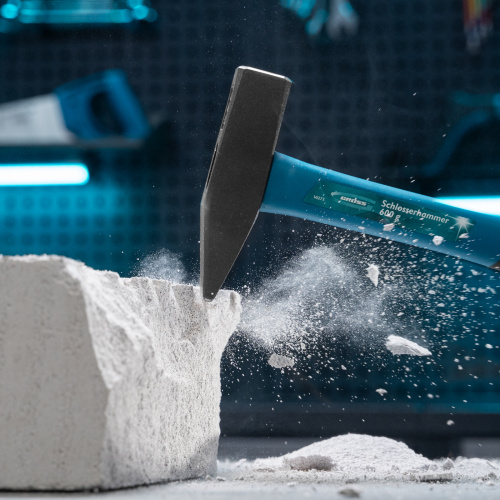 Молоток слесарный, 600 г, квадратный боек, фибергласовая обрезиненная рукоятка Gross по ценам производителя в Санкт-Петербурге с доставкой по всей России