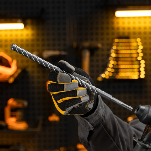 Бур по бетону, цельная крестовая пластина, 14x315 мм, SDS PLUS Denzel по ценам производителя в Санкт-Петербурге с доставкой по всей России