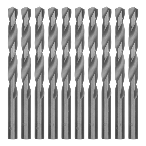 Сверло по металлу, 10 мм, полированное, HSS, 10 шт, цилиндрический хвостовик Matrix купить в Москве с доставкой по всей России | ProtosMarket.ru