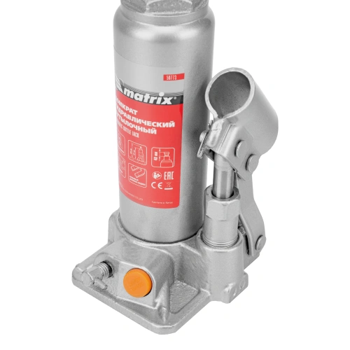 Домкрат гидравлический бутылочный, 2 т, h подъема 181-345 мм, в пластиковом кейсе Matrix по ценам производителя в Санкт-Петербурге с доставкой по всей России