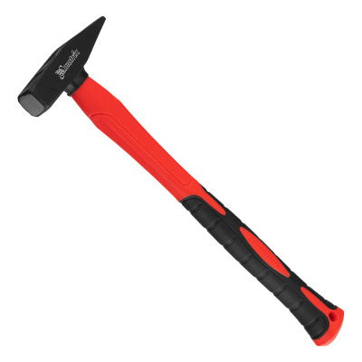 Молоток слесарный optimal, 200 г, фибергласовая обрезиненная рукоятка, квадратный боек Matrix купить в Москве с доставкой по всей России | ProtosMarket.ru