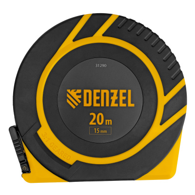 Рулетка геодезическая 20 м х 15 мм, закрытый корпус, фиберглассовая лента Denzel купить в Москве с доставкой по всей России | ProtosMarket.ru