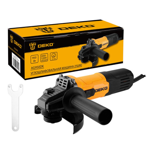 Углошлифовальная машина (УШМ) DEKO AG950DK, 125мм, 950 Вт купить в Москве с доставкой по всей России | ProtosMarket.ru