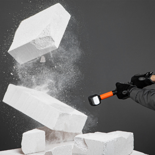 Кувалда, 2000 г, фибергласовая обрезиненная рукоятка Sparta купить в Москве с доставкой по всей России | ProtosMarket.ru