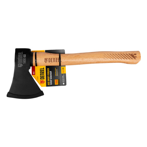 Топор, 1000 г, кованый, буковое топорище Denzel по ценам производителя в Санкт-Петербурге с доставкой по всей России