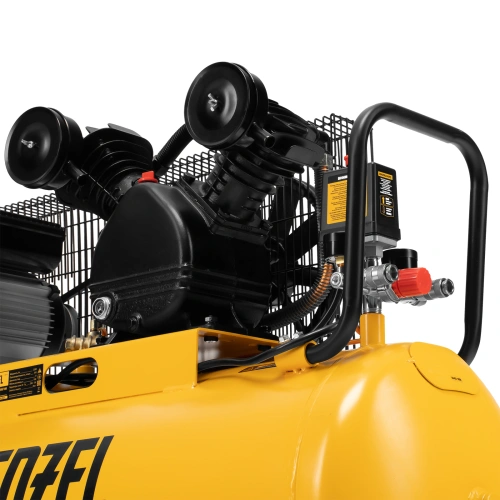 Компрессор воздушный BCV2200/100, ременный привод, 2.2 кВт, 100 литров, 370 л/мин Denzel по ценам производителя в Санкт-Петербурге с доставкой по всей России