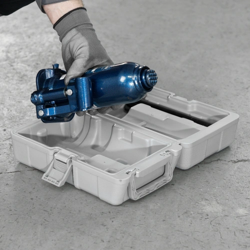 Домкрат гидравлический бутылочный, 6 т, h подъема 207-404 мм, в пластиковом кейсе Stels по ценам производителя в Санкт-Петербурге с доставкой по всей России