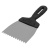 Купить Шпатель из нержавеющей стали, 100 мм, зуб 4 х 4 мм, пластмассовая ручка Сибртех по ценам производителя с доставкой по всей России Шпатель из нержавеющей стали, 100 мм, зуб 4 х 4 мм, пластмассовая ручка Сибртех купить в Москве с доставкой по всей России | ProtosMarket.ru