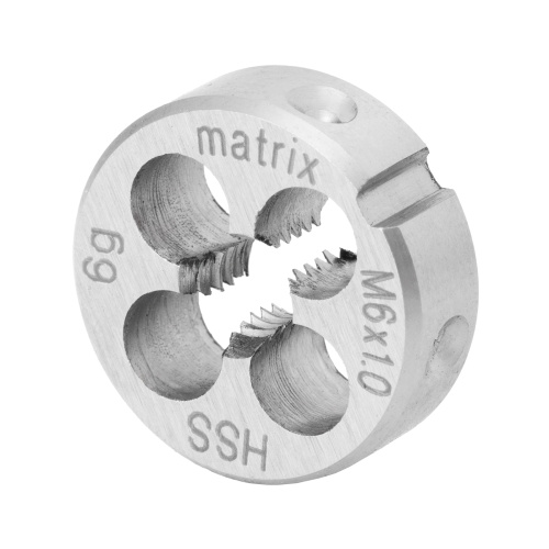 Плашка М6 х 1 мм, Р6М5 Matrix купить в Москве с доставкой по всей России | ProtosMarket.ru