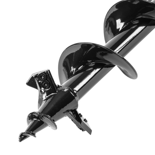 Шнек для грунта ER-80, диаметр 80 мм, длина 800 мм,соединение 20 мм, съемный нож Denzel по ценам производителя в Санкт-Петербурге с доставкой по всей России