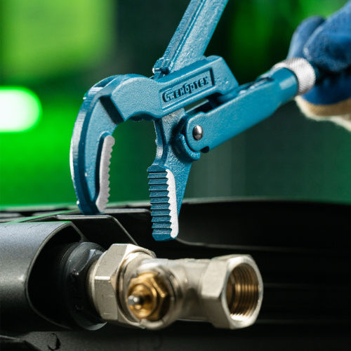 Ключ трубный рычажный №1, 1", литой, тип "B" Сибртех купить в Москве с доставкой по всей России | ProtosMarket.ru