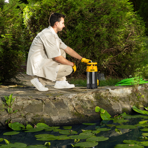 Погружной насос высокого давления PH1100, 1100Вт, подъем 40м, 5500 л/ч Denzel по ценам производителя в Санкт-Петербурге с доставкой по всей России