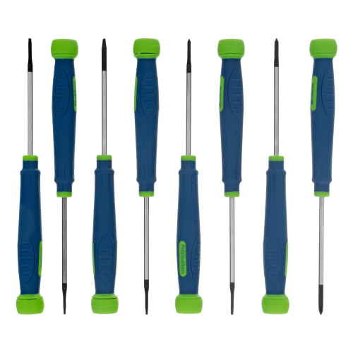 Набор отверток для точных работ универсальный, 8 шт, Crv Сибртех купить в Москве с доставкой по всей России | ProtosMarket.ru
