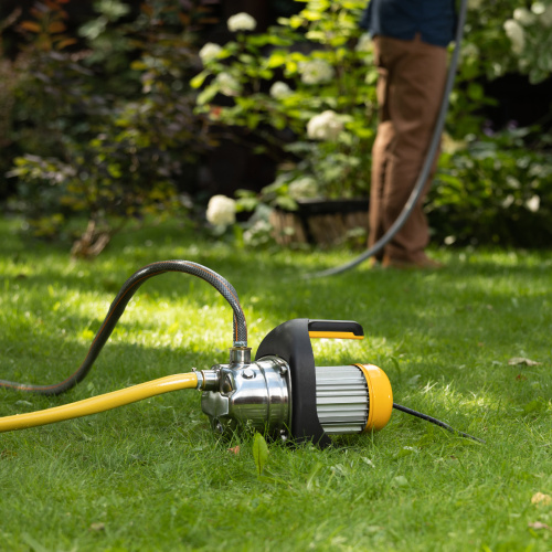 Садовый поверхностный насос GP1200Х, 1200 Вт, 3700 л/ч, подъем 46 м, нержавейка Denzel по ценам производителя в Санкт-Петербурге с доставкой по всей России