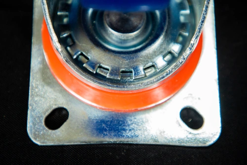 Колесо поворотное резина SRCLb 63 160 мм с тормозом (N) по ценам производителя в Санкт-Петербурге с доставкой по всей России