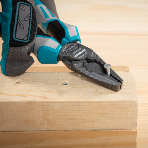 Плоскогубцы комбинированные 165 мм, трехкомпонентные рукоятки Gross купить в Москве с доставкой по всей России | ProtosMarket.ru