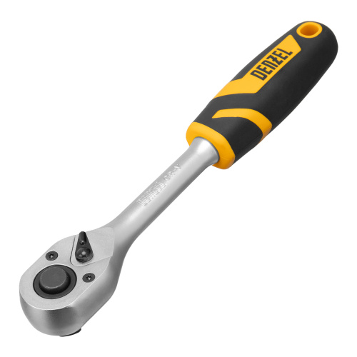 Набор инструментов, 1/2", 1/4", CrV, S2, пластиковый кейс, 100 предметов Denzel по ценам производителя в Санкт-Петербурге с доставкой по всей России