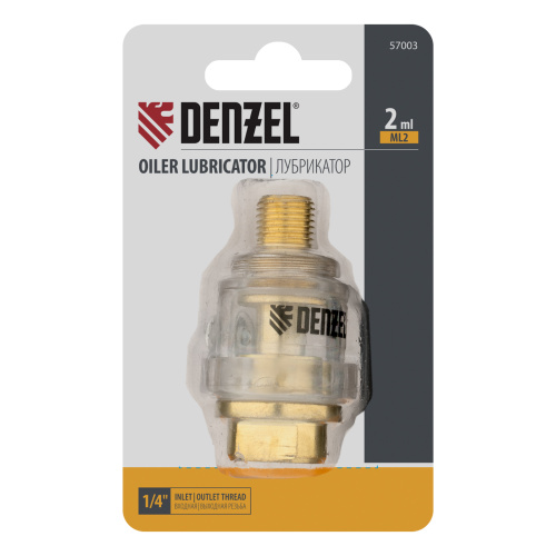 Лубрикатор ML2, 10 бар, 1/4" Denzel по ценам производителя в Санкт-Петербурге с доставкой по всей России