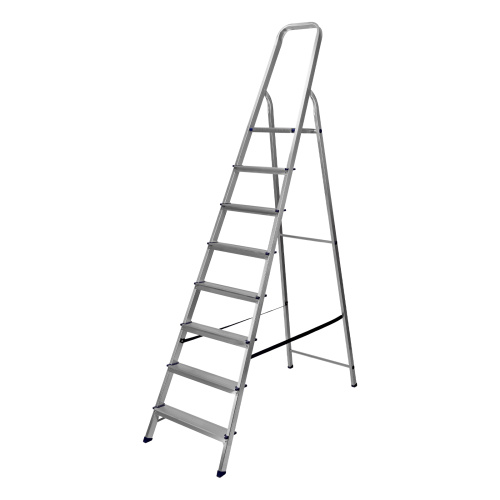 Стремянка, 8 ступеней, алюминиевая, Сибртех купить в Москве с доставкой по всей России | ProtosMarket.ru