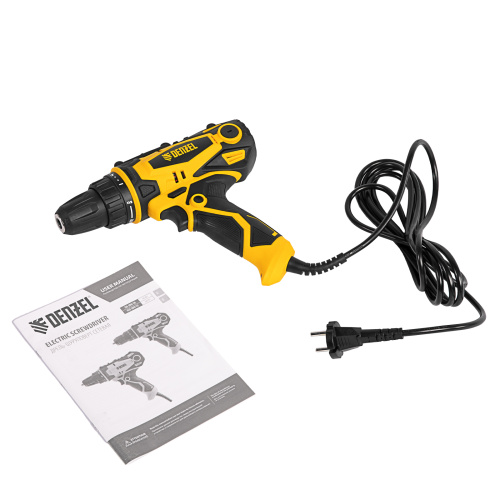 Дрель-шуруповерт сетевая SD-300-10 Denzel купить в Москве с доставкой по всей России | ProtosMarket.ru