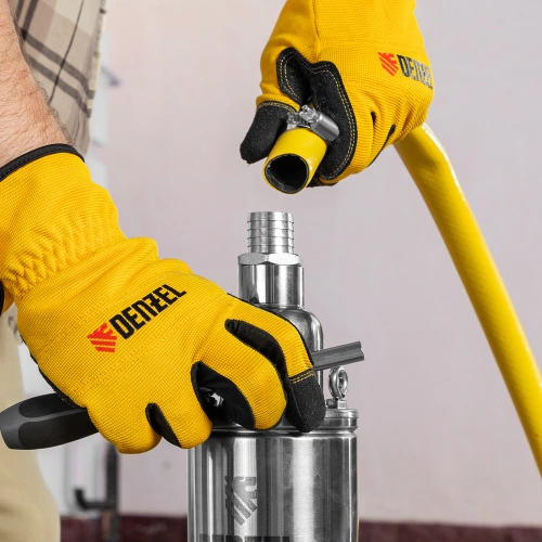 Скважинный насос DWS-4-150, винтовой, диаметр 4", 1300 Вт, 2000 л/ч, напор 150 м Denzel по ценам производителя в Санкт-Петербурге с доставкой по всей России