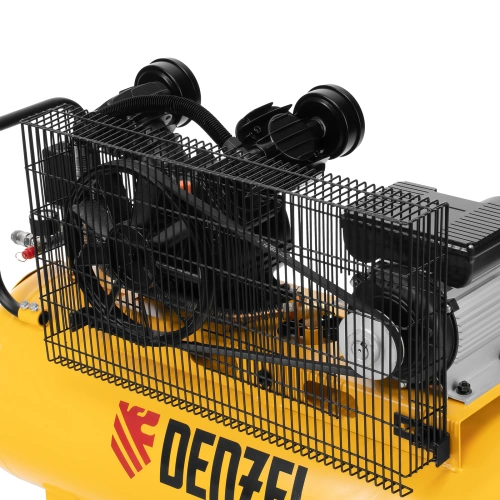 Компрессор воздушный BCV2200/100, ременный привод, 2.2 кВт, 100 литров, 370 л/мин Denzel по ценам производителя в Санкт-Петербурге с доставкой по всей России