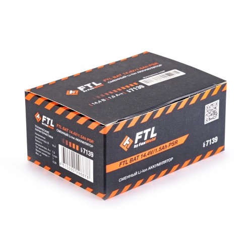 Сменный Li-Ion аккумулятор FTL BAT 14.4V/1.5Ah PSR купить в Москве с доставкой по всей России | ProtosMarket.ru