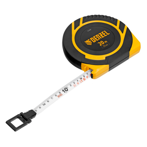 Рулетка геодезическая 20 м х 15 мм, закрытый корпус, фиберглассовая лента Denzel купить в Москве с доставкой по всей России | ProtosMarket.ru
