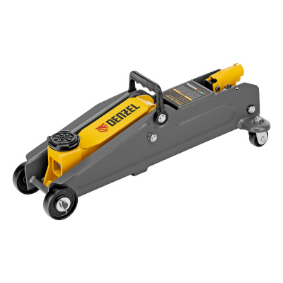 Домкрат гидравлический подкатной, 2 т, 135-385 мм Denzel по ценам производителя в Санкт-Петербурге с доставкой по всей России