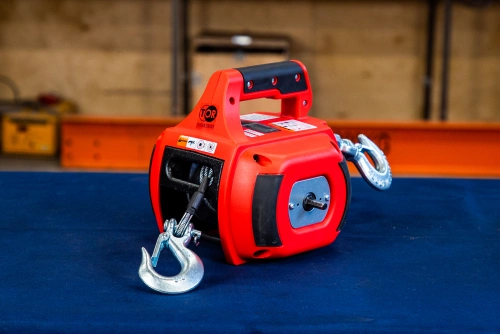 Лебедка под шуруповерт переносная TOR SQ-500 225 кг 12 м по ценам производителя в Санкт-Петербурге с доставкой по всей России