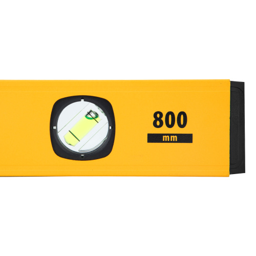 Уровень алюминиевый, магнит, фрезерованный, 3 глазка (1 зеркал.) 0,5 мм/м, 800 мм Denzel по ценам производителя в Санкт-Петербурге с доставкой по всей России