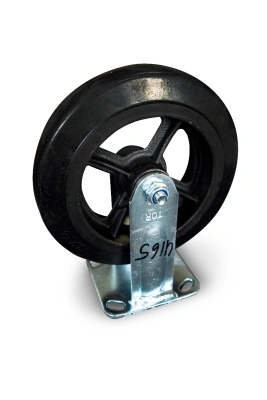 Колесо большегрузное неповоротное FCd 80 200 мм обрезиненное (N) купить в Москве с доставкой по всей России | ProtosMarket.ru