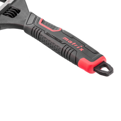 Ключ разводной, тонкие губки, фосфатированный, двухкомпонентная рукоятка, 250 мм, PRO Matrix купить в Москве с доставкой по всей России | ProtosMarket.ru